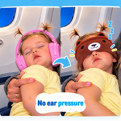 Cozy Critter 2-in-1 Bluetooth Sleep Mask & Headphones