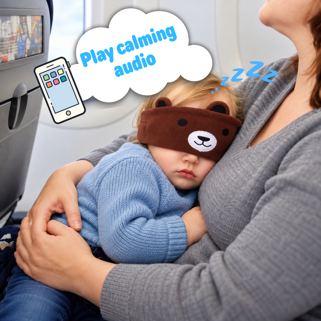 Cozy Critter 2-in-1 Bluetooth Sleep Mask & Headphones