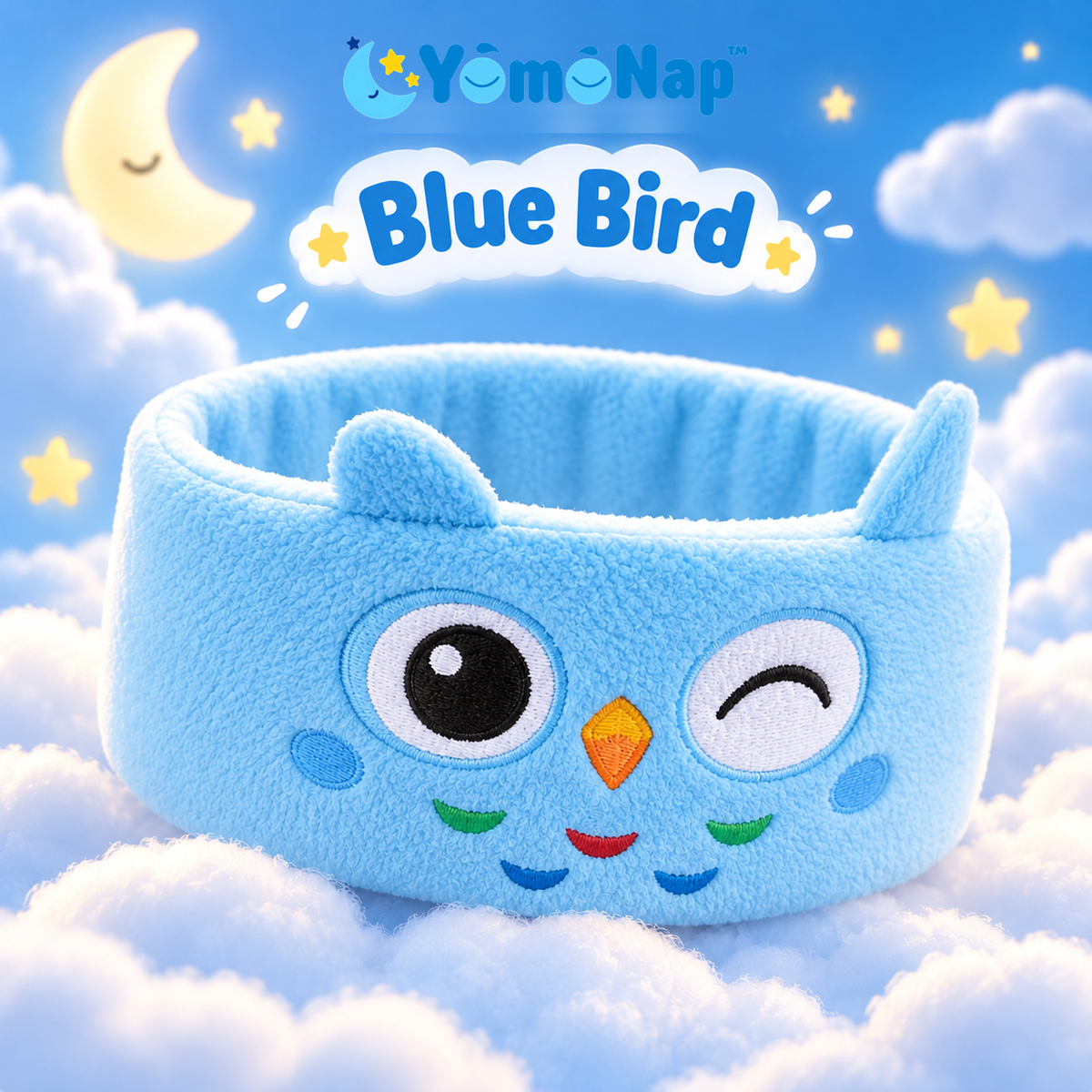 Cozy Critter 2-in-1 Bluetooth Sleep Mask & Headphones